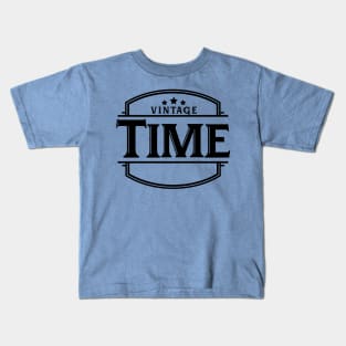 Vintage Time Kids T-Shirt